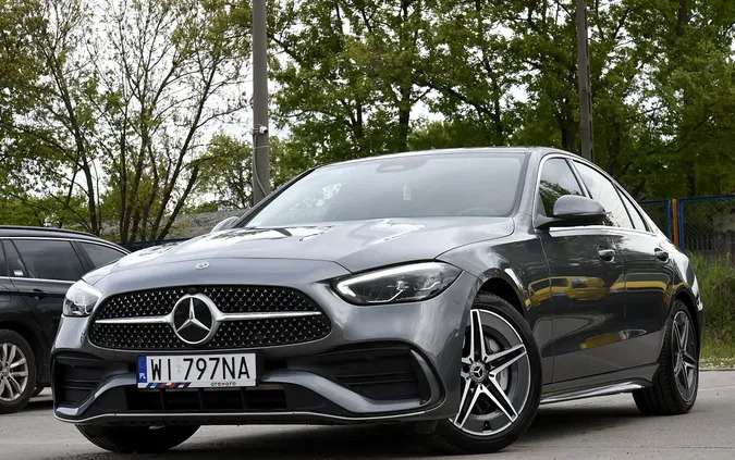 mercedes benz Mercedes-Benz Klasa C cena 183998 przebieg: 27000, rok produkcji 2021 z Miechów